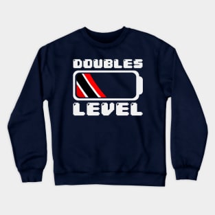 Battery Level - Doubles Crewneck Sweatshirt